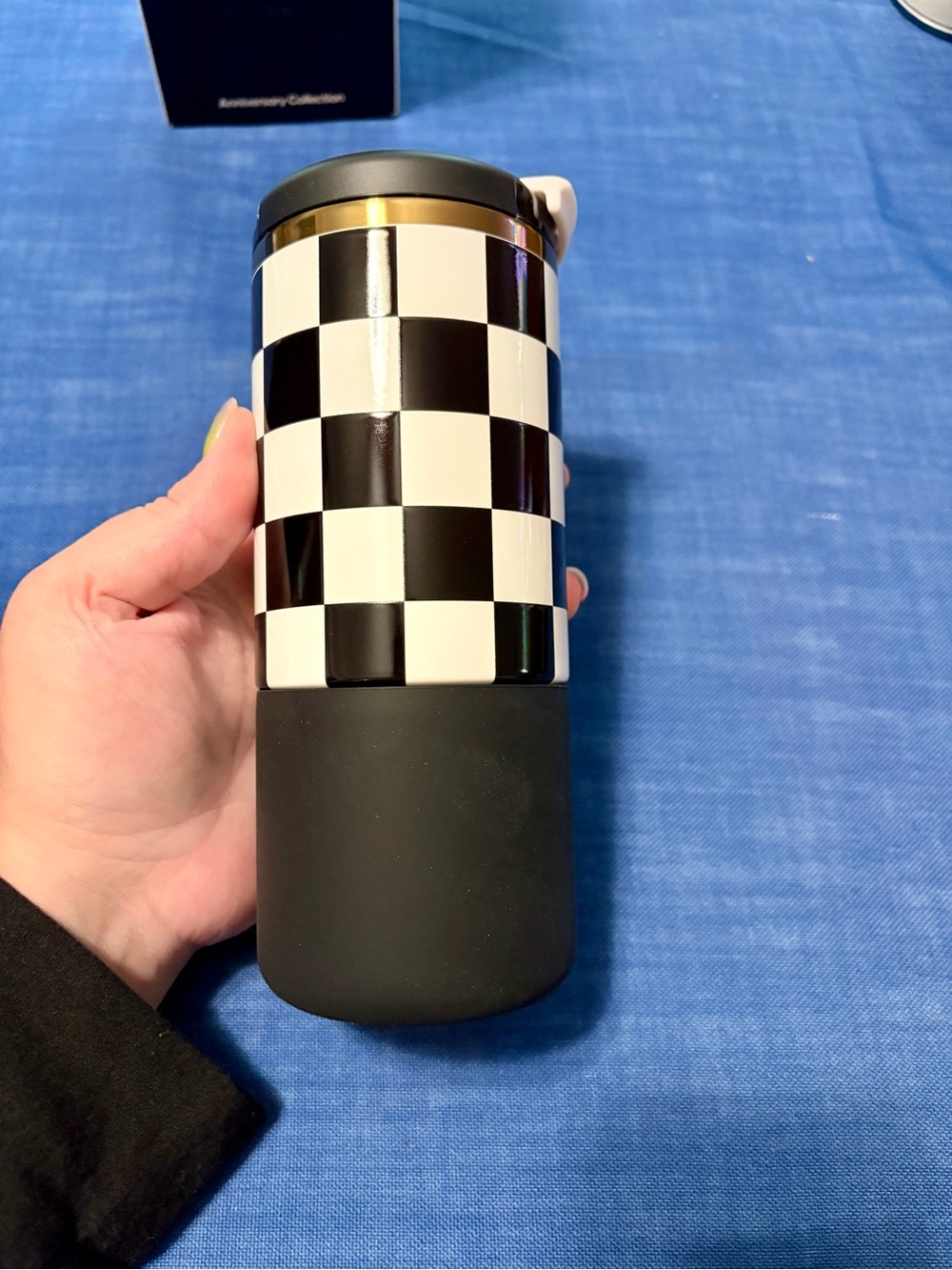 Brumate Royal Check 18oz Strova - Picture 3 of 7